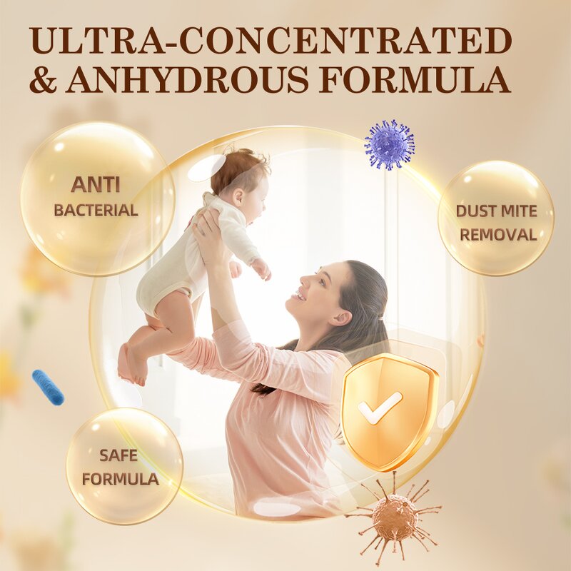 Dye-Free Laundry Detergent Manufacturer - Trusted Choice Baby-Safe Antibacterial Sterilizing Soft