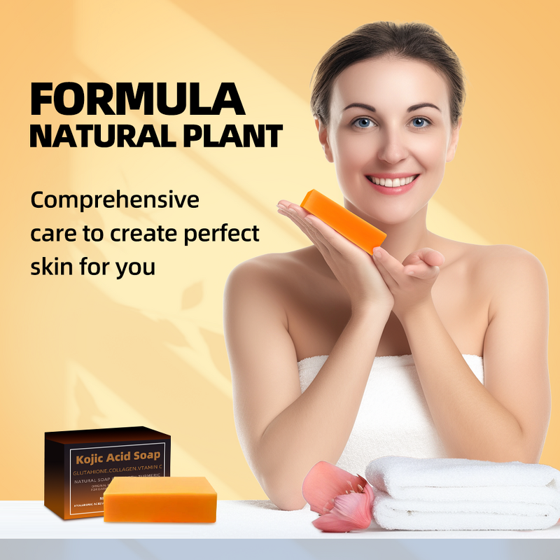 Kojic Acid Soap Manufacturer - Best-Selling 100g Handmade Organic Plant Bath Lightening