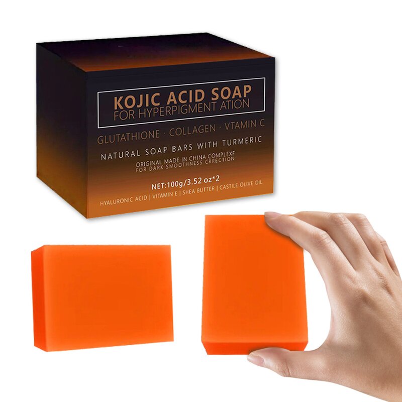 Anti-Acne Kojic Acid Soap Manufacturer - Custom 100g Lemon Fragrance Handmade Skin Care