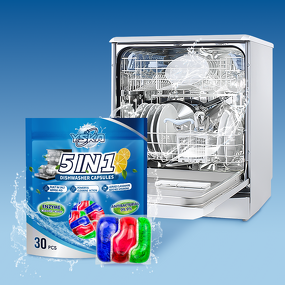 Dishwashing Gel Manufacturer - Free Sample Ultra Concentrated Plant Based 2X Cleaning Power