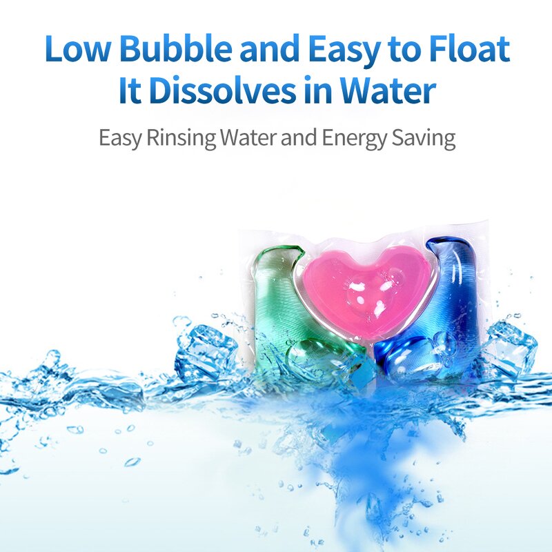 Laundry Detergent Pods Manufacturer - Free Sample Hot Sale 10g Concentrated 8X Cleaning Power