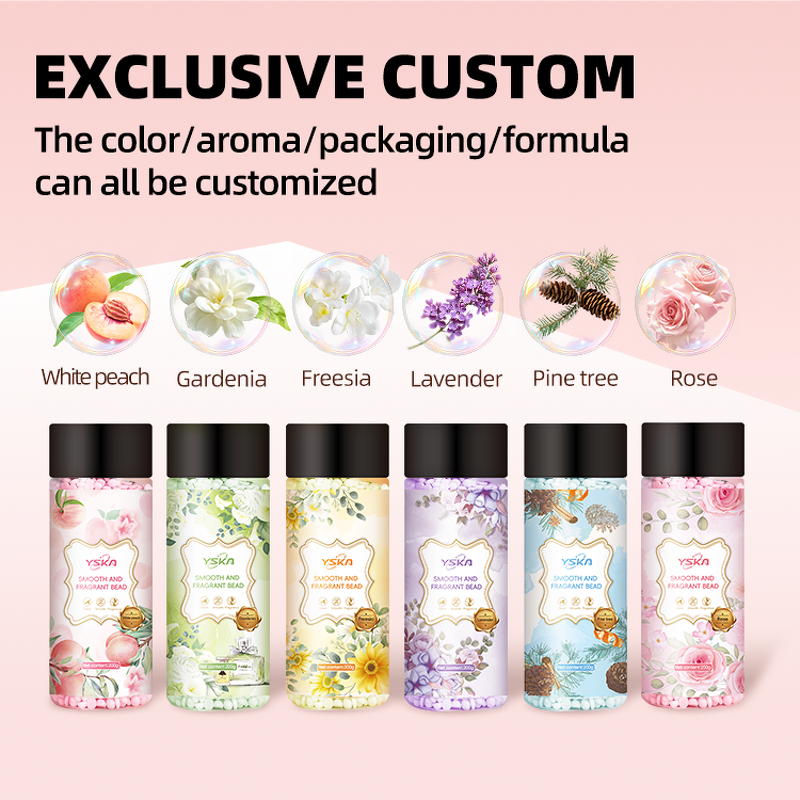 Fabric Scent Booster Manufacturer - Portable Luxury White Peach Lavender Beads