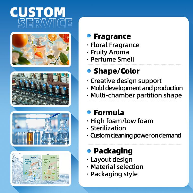 Hand Soap Tablets Manufacturer - Gentle Formula Hypoallergenic OEM Foaming Refill Allergy