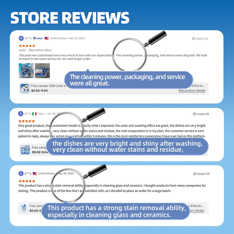 Bio-Enzyme Dishwasher Pods Manufacturer - Free Sample Eco-Friendly Water Soluble Efficient