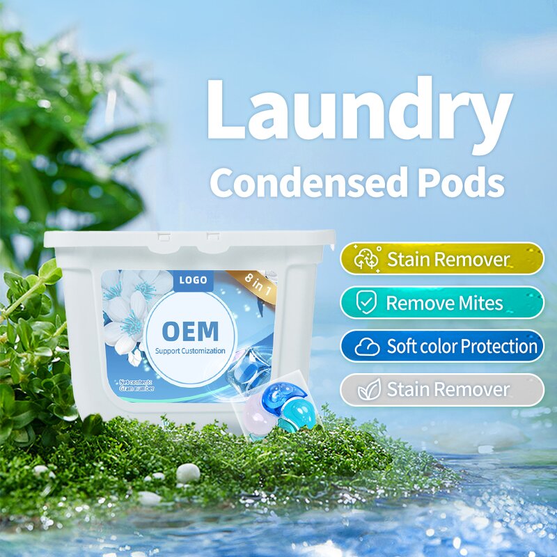 Laundry Pods Manufacturer - Free Sample 4-in-1 Sakura Scent Hypoallergenic Anti-Static
