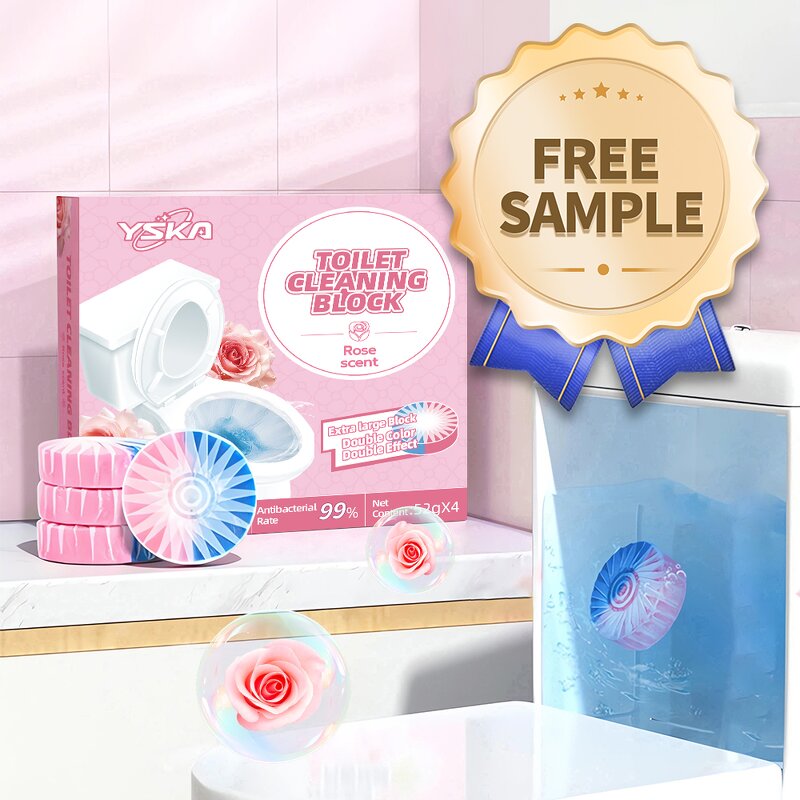 Toilet Bowl Cleaner Tablets Manufacturer - Free Sample 30-Day Continuous Protection No-Scrub Solid
