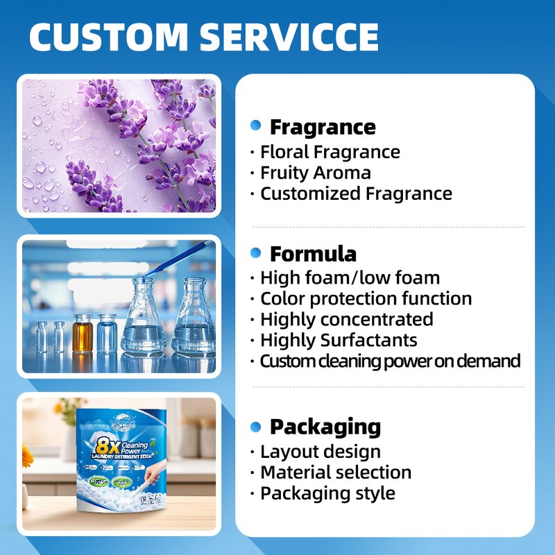 Baby Laundry Stick Manufacturer - Organic Hypoallergenic Additive-Free Neutral pH Low Foam