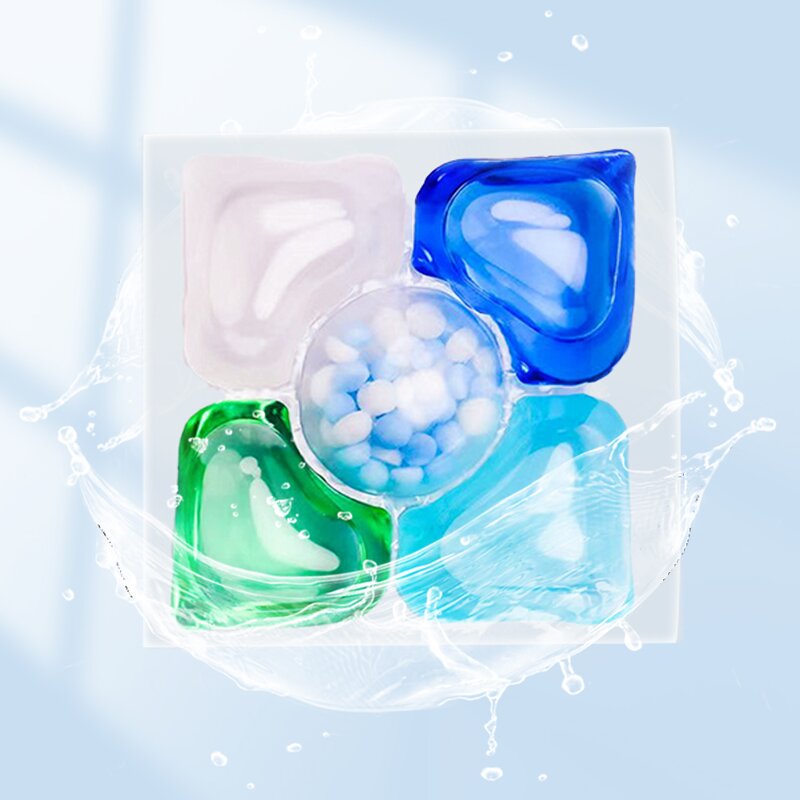 Laundry Pods Manufacturer - Free Sample 12g Concentrated 10X Cleaning Power Flower Fruit