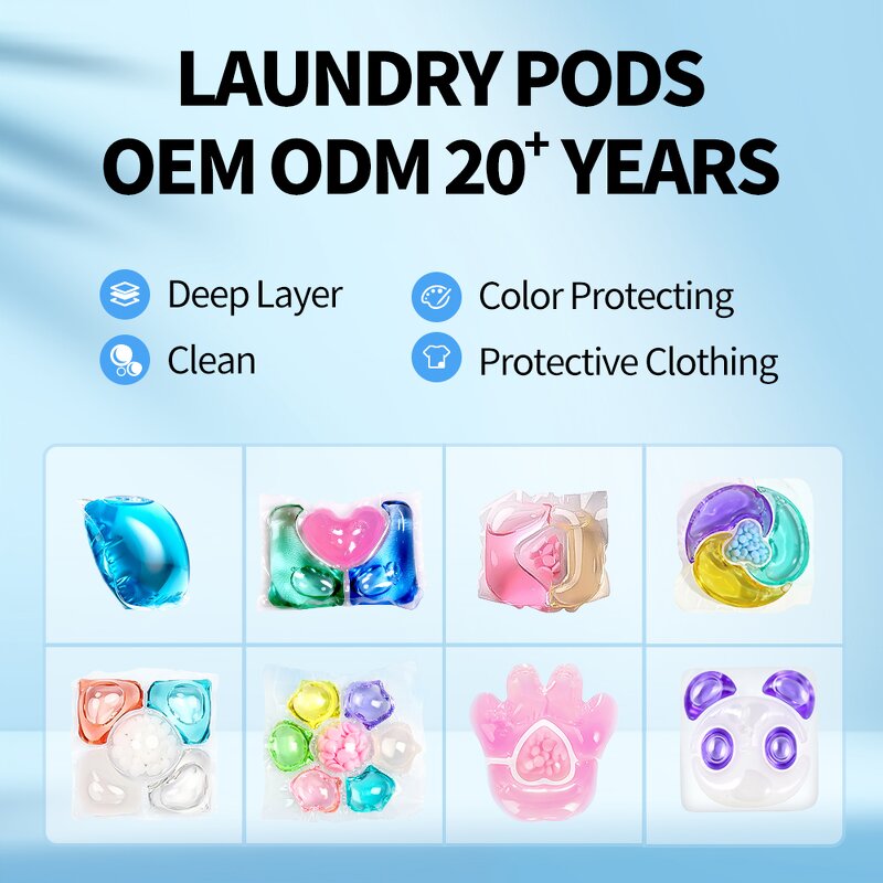 Travel Laundry Pods Manufacturer - Free Sample Wholesale 72h Long Lasting 15g Fruit Fragrance
