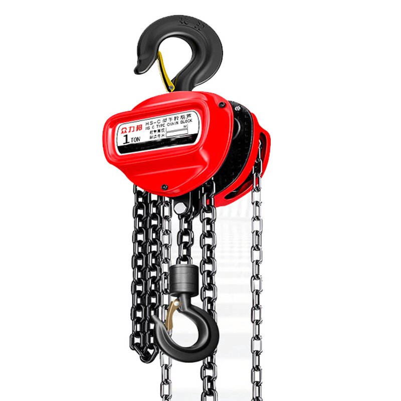 Chain Block Manufacturer - 2-5 Ton Alloy Steel Manual Lifting Pulley Hoist