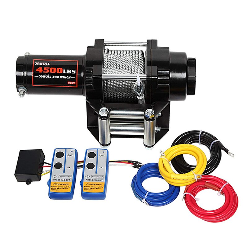 Recovery Winch Factory - 12V 13000lb Heavy Duty 4x4 Frosted Electric