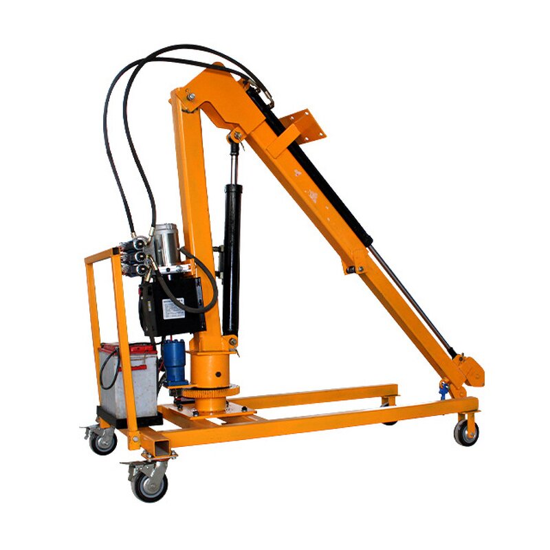 Electric Mobile Crane Manufacturer - Wholesale 2000kg 4m Rotatable Arm Hydraulic