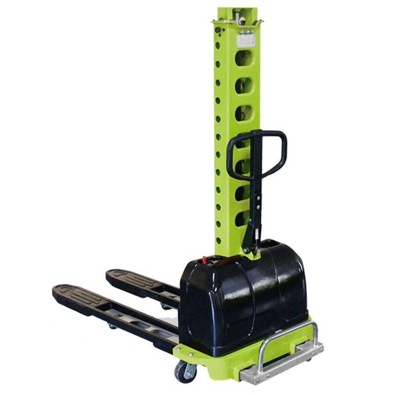 Electric Stacker Factory - Self Loading Portable Forklift Lifting Platform