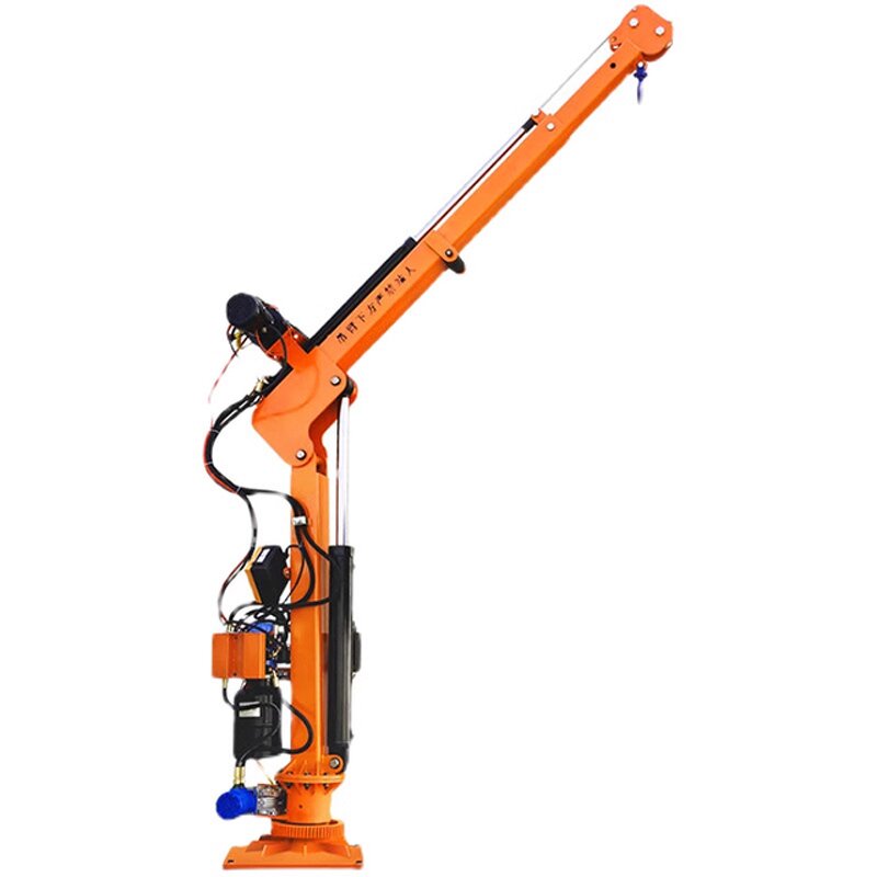 Portable Crane Manufacturer - Automatic 360 Degree Rotary Hydraulic Folding