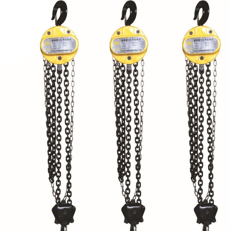 Manual Chain Hoist Factory - 1-10 Ton Operated Hand Block Chain