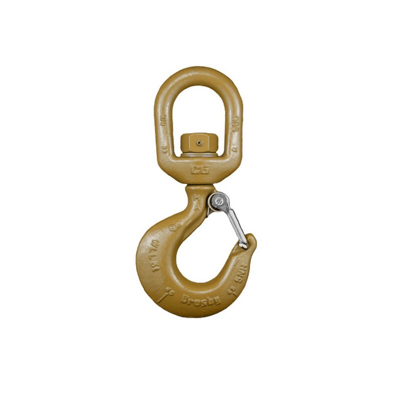 Chain Hook Factory - Rigging Heavy Drop Forged Eye Hoist Hook 3T