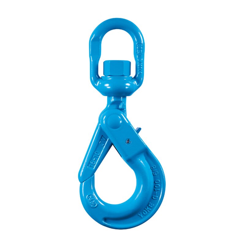 Crane Hook Manufacturer - with Latch Alloy Steel Swivel Eye Hook