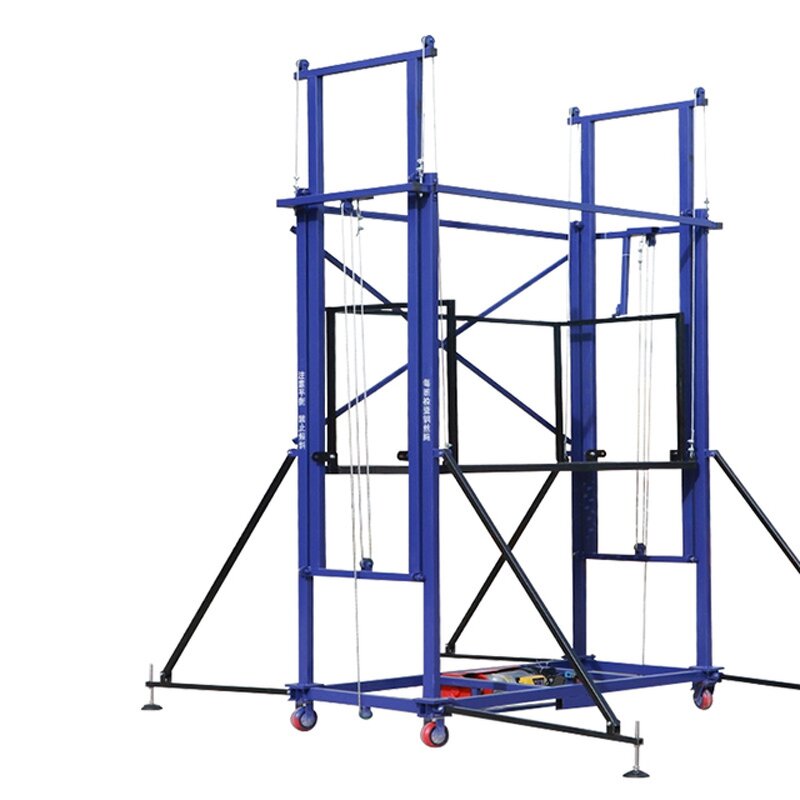 Electric Scaffolding Manufacturer - 3-8 M Foldable Portable Remote Control
