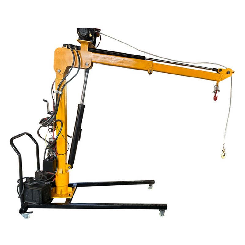 Electric Mobile Crane Manufacturer - Wholesale 2000kg 4m Rotatable Arm Hydraulic