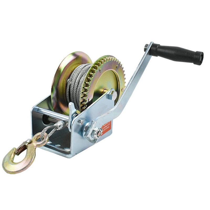 Electric Winch Manufacturer - Horizontal Lifting Hand Crank 710W 10m Rope