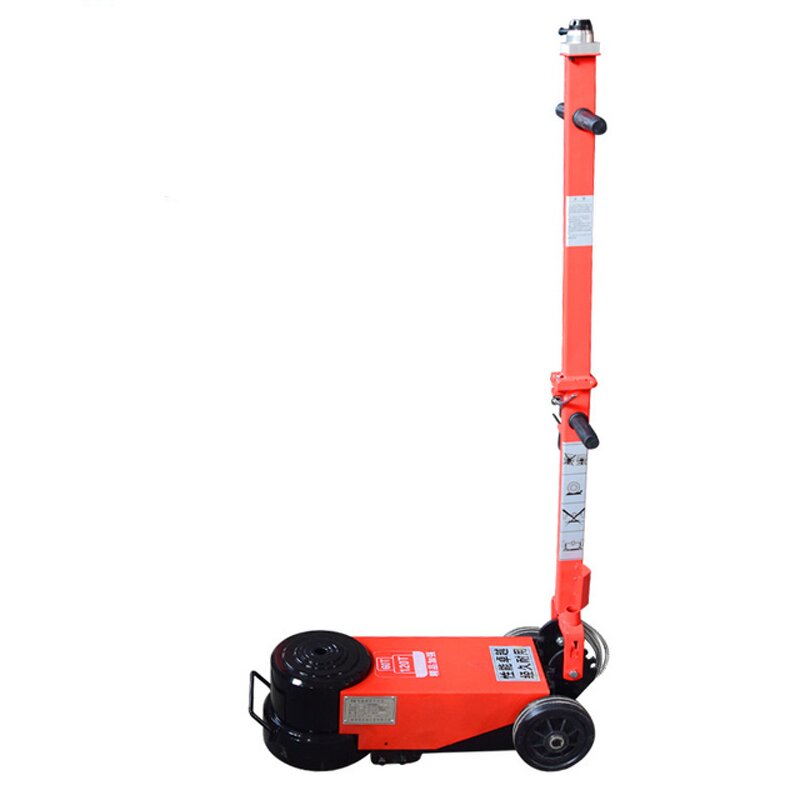 Air Pressure Jack Manufacturer - 60Ton Truck/Bus Lift Trolley Foldable Handle
