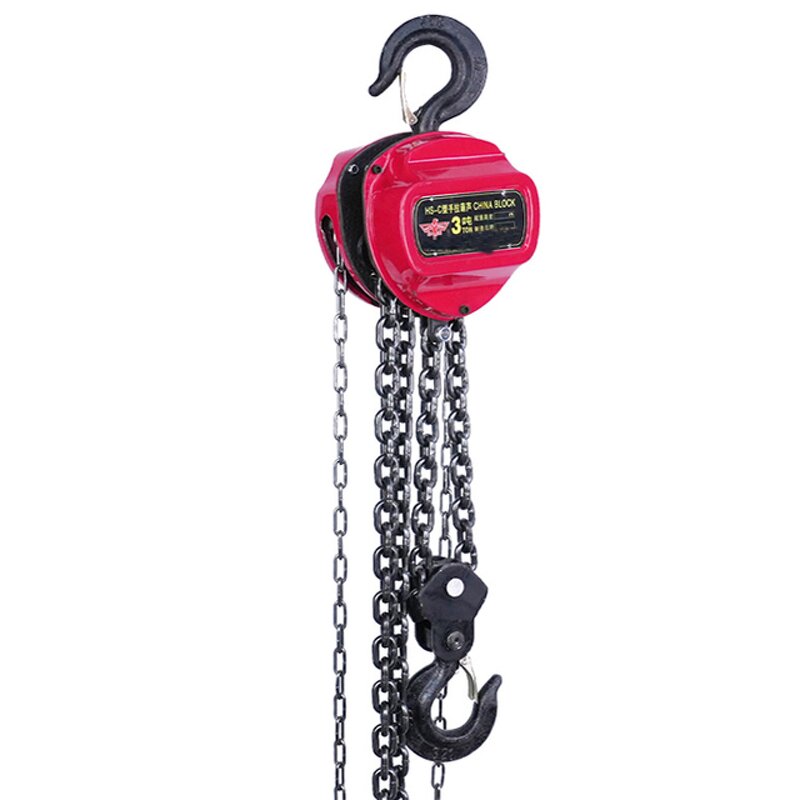 Chain Block Manufacturer - 2-5 Ton Alloy Steel Manual Lifting Pulley Hoist