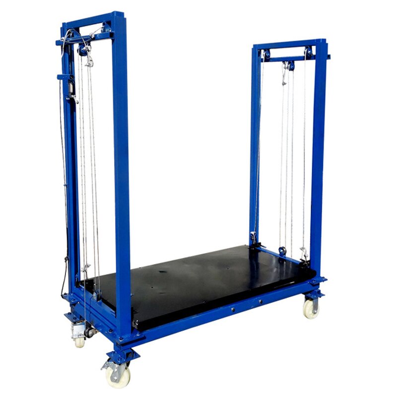 Electric Mast Lift Manufacturer - 110V 500KG 6m Vertical Mobile Scaffolding