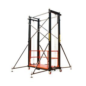 Electric Mast Lift Manufacturer - 110V 500KG 6m Vertical Mobile Scaffolding