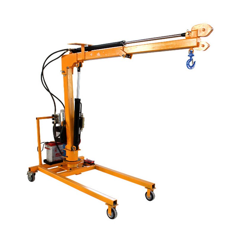 Electric Mobile Crane Manufacturer - Wholesale 2000kg 4m Rotatable Arm Hydraulic
