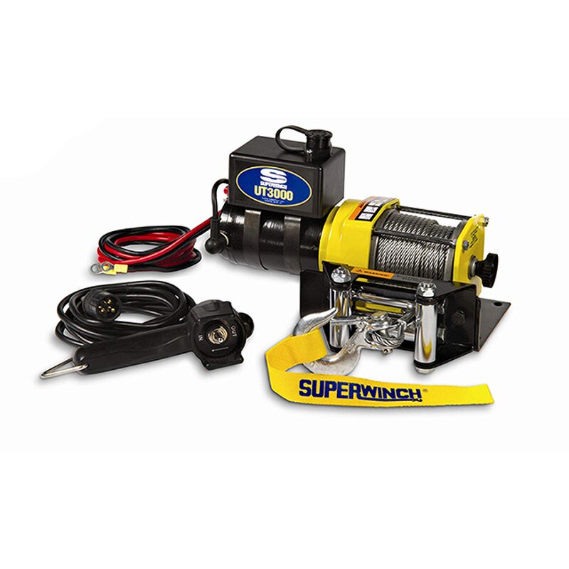 Electric Winch Manufacturer - 12V Heavy-Duty 12000lb Capacity Steel Rope