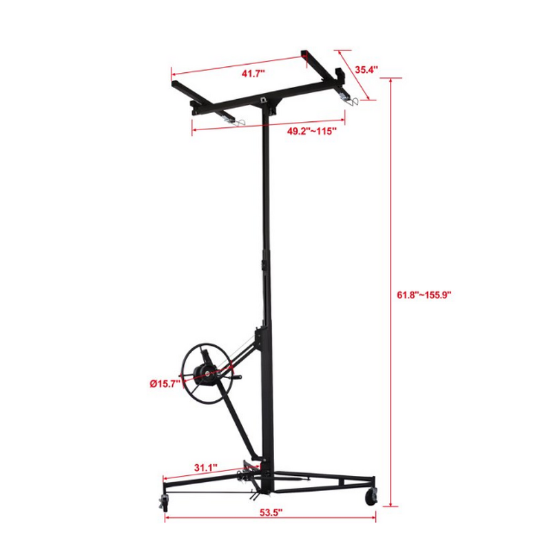 Drywall Lift Manufacturer - Panel Hoist Jack Lifter for Ceiling Decoration