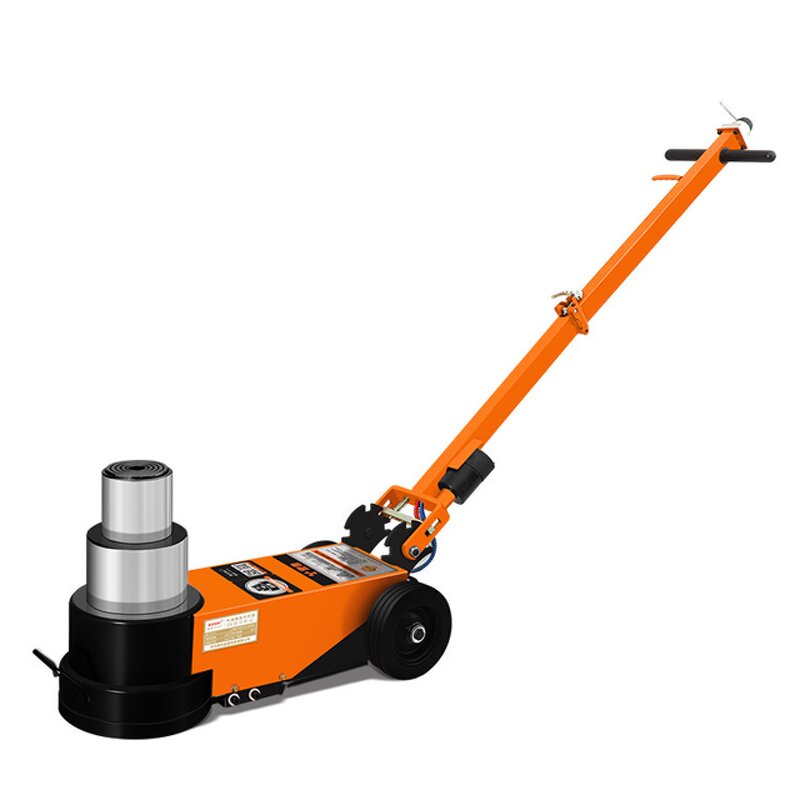 Air Jack Factory - 2 Stage 30/60 Ton Chromed Pneumatic Hydraulic Floor