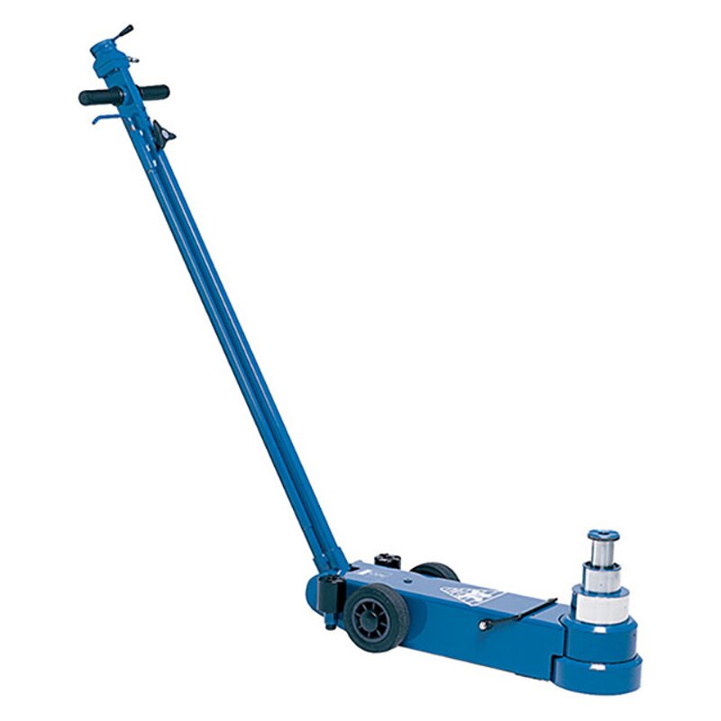 Air Jack Factory - 2 Stage 30/60 Ton Chromed Pneumatic Hydraulic Floor