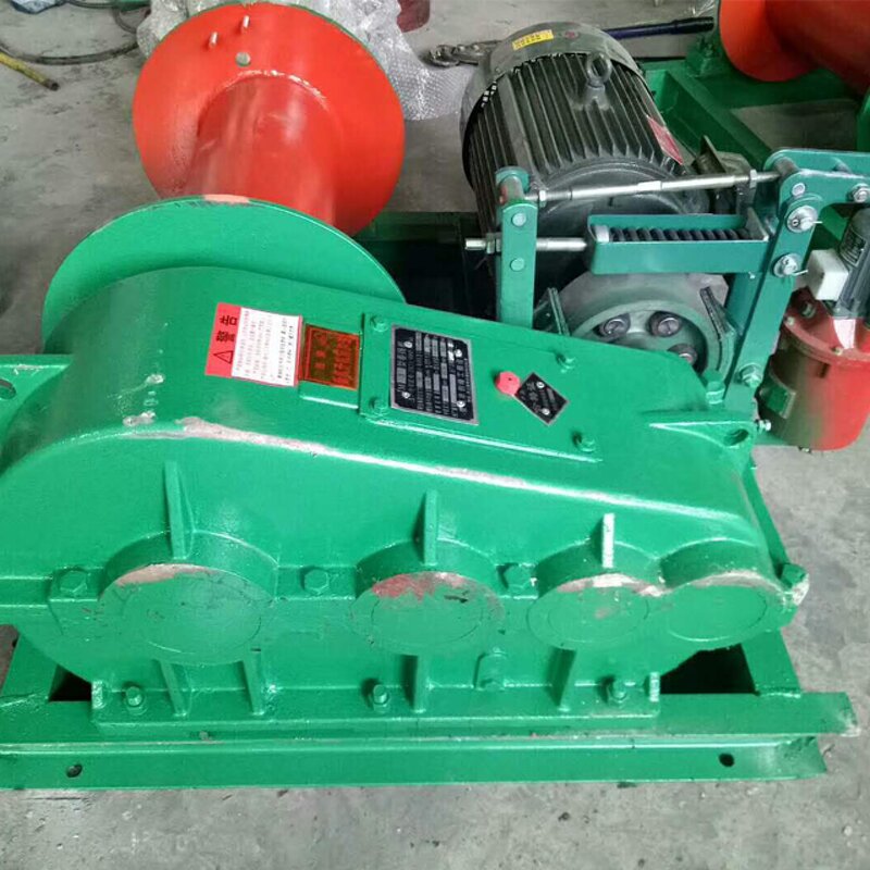 Electric Wire Rope Winch Factory - JK Type 0.5-60T Single Dual Speed
