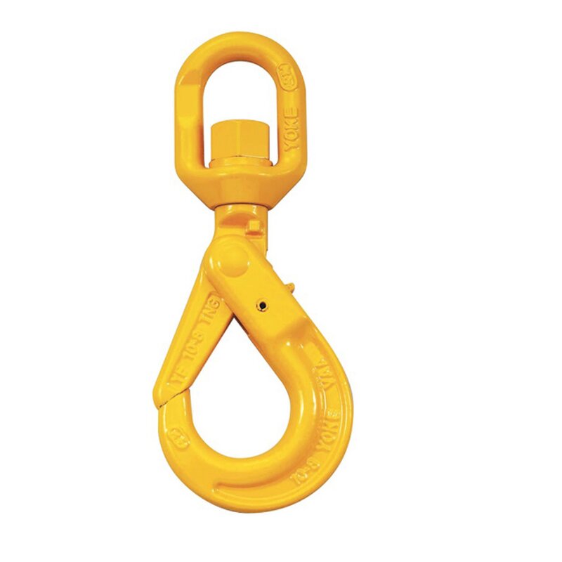 Crane Hook Manufacturer - with Latch Alloy Steel Swivel Eye Hook