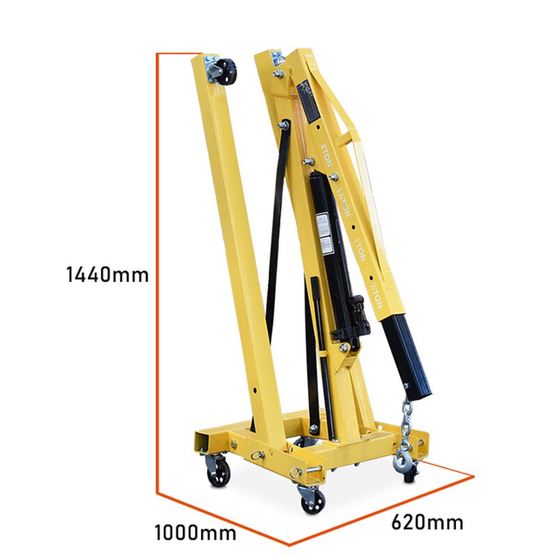 Mobile Crane Factory - 1-2 Ton Jib Electric Rise Telescopic Remote Control