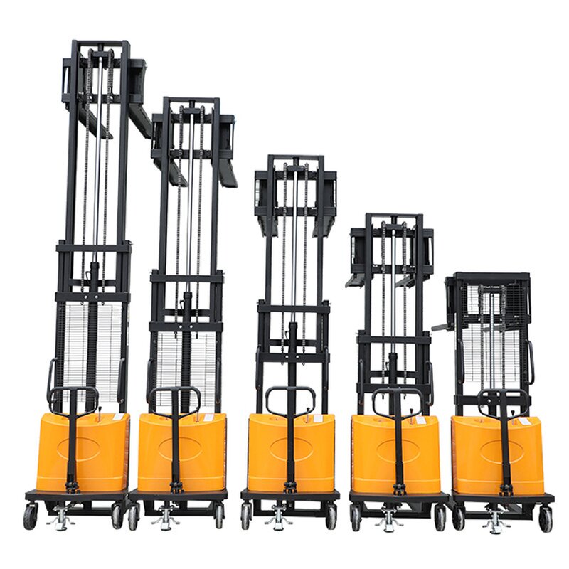 Electric Pallet Stacker Manufacturer - Wide Legs 1.5 Ton Electric Forklift