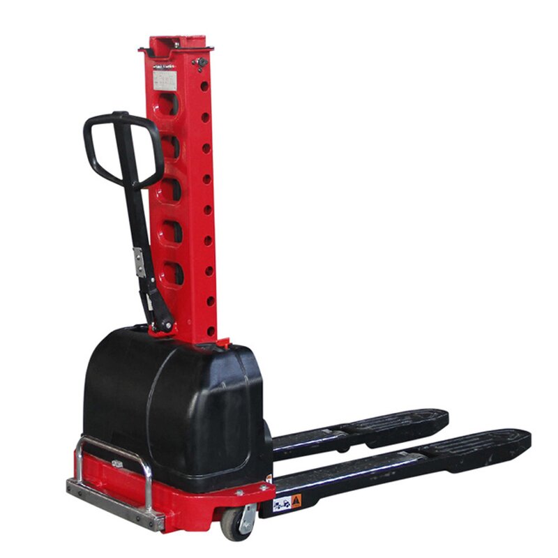 Electric Stacker Factory - Self Loading Portable Forklift Lifting Platform