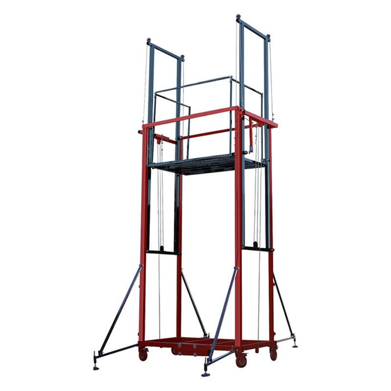 Scissor Lift Manufacturer - 500kg 8m Telescopic Folding Electric Portable