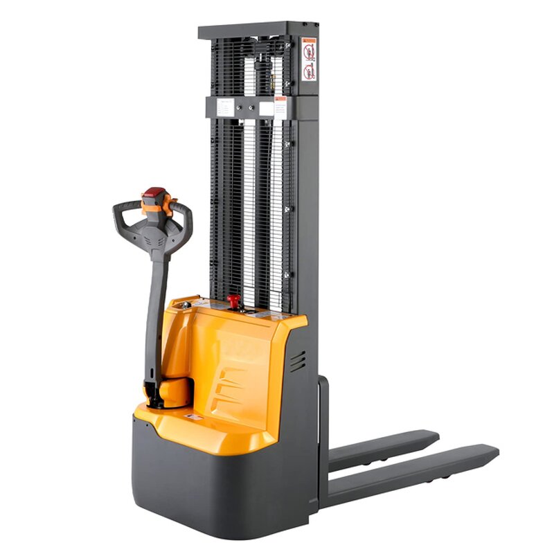 Semi Electric Stacker Manufacturer - Lifting Pallet Stacker Walking Type