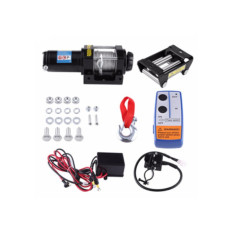 Electric Winch Factory - Heavy Duty 10 Ton 12V/24V for Vehicle Truck