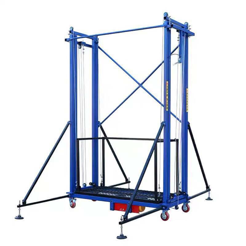 Electric Scaffold Lift Factory - Foldable High-Duty 300-500kg 2-12m Boom