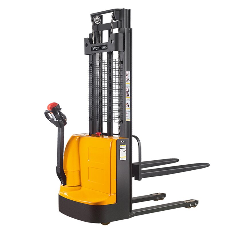 Electric Stacker Factory - Automatic Warehouse Lifting Stacking Truck