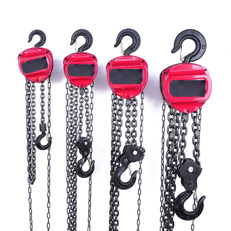 Hand Chain Hoist Factory - 1-3 Ton Pulley Block Lifting Machine Construction