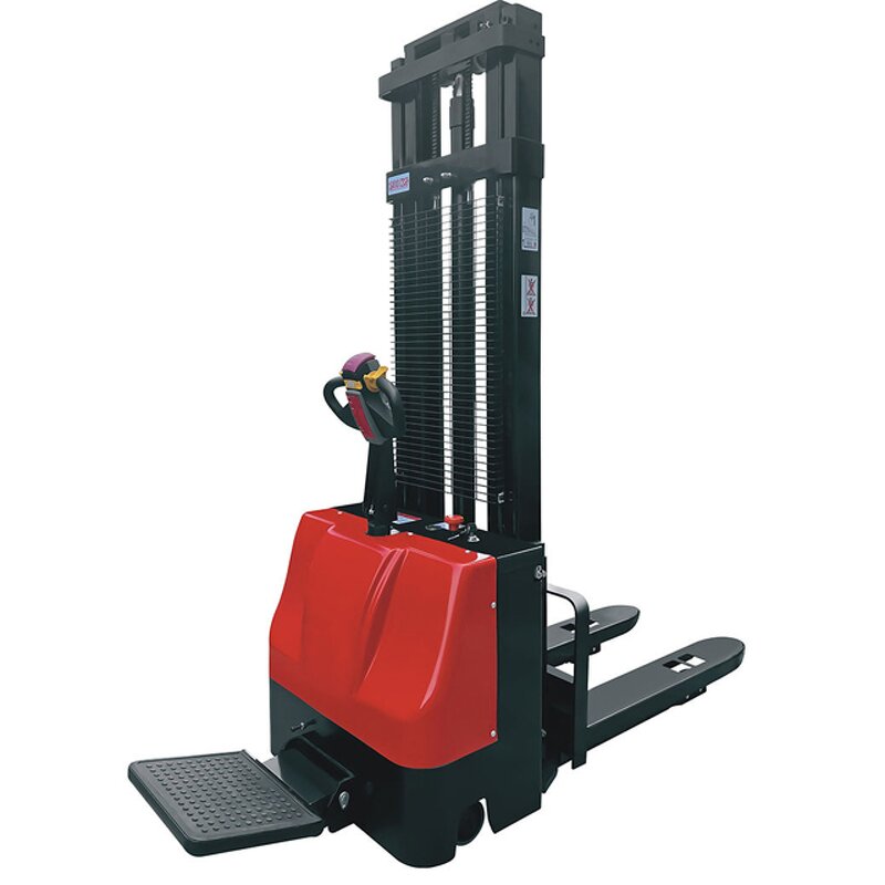 Electric Stacker Factory - 2 Ton 4400lbs 5M Lift Electromagnetic Braking