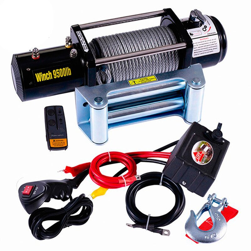 Electric Winch Manufacturer - 12V/24V 2000-13000LBS Wireless Galvanized