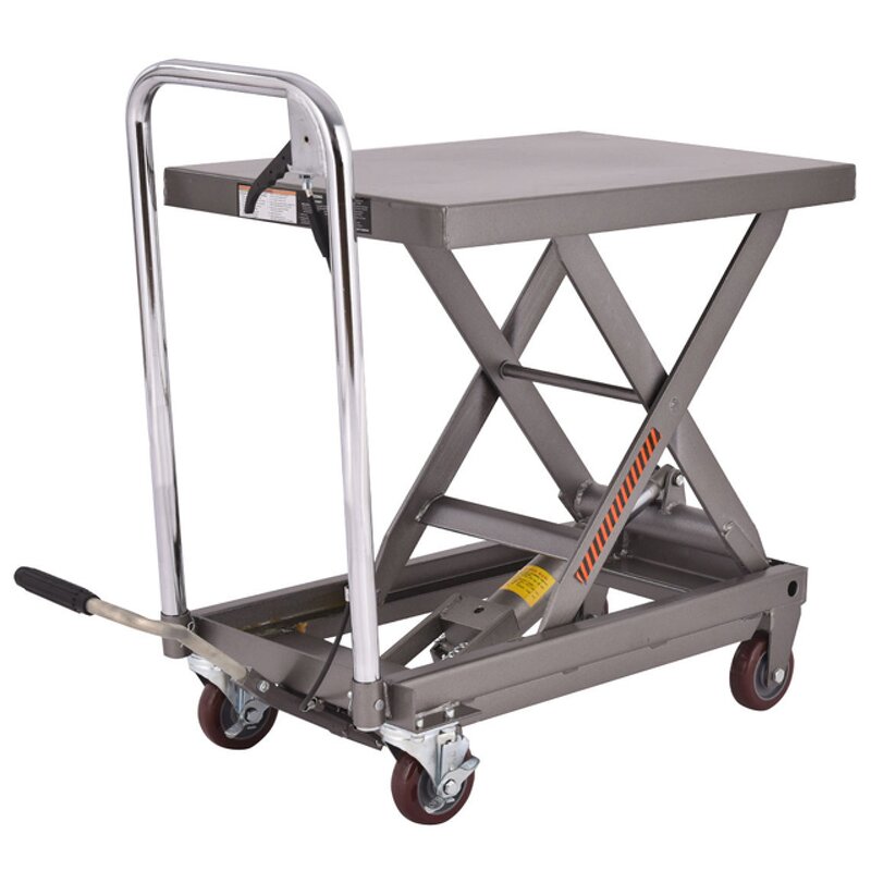 Hydraulic Scissor Lift Factory - 4M Mini Lift Table Cart Manual Movable