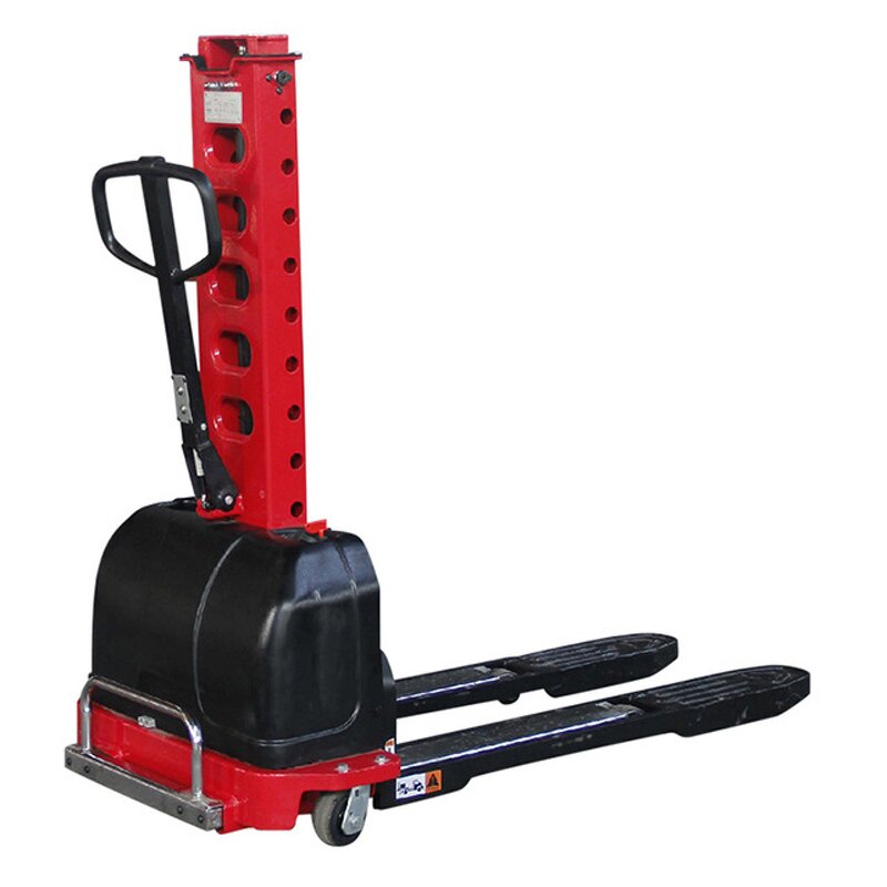 Electric Stacker Factory - Self Loading Portable Forklift Lifting Platform