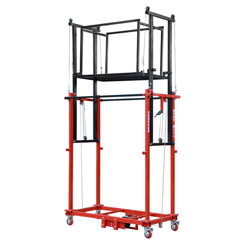Electric Scaffold Manufacturer - Adjustable 6m 300-500kg Remote Control