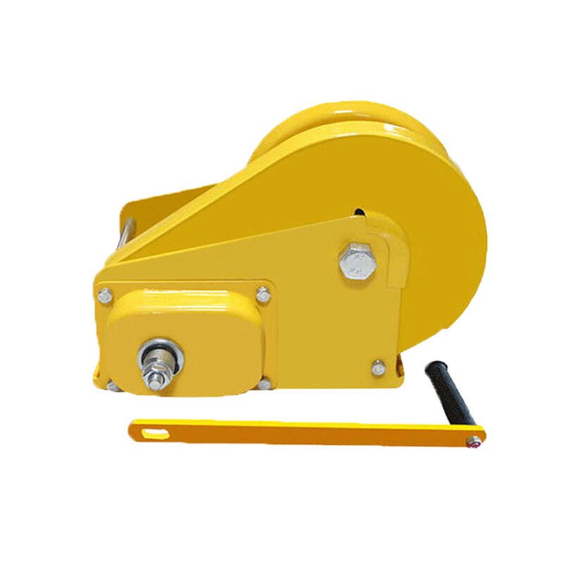 Manual Winch Manufacturer - Portable Lightweight Steel Hand Operated with Rope